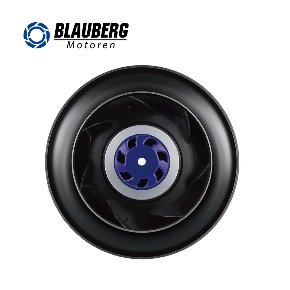 250mm Dc Output Power 95w Centrifugal Fan Backward For Evaporating Equipment