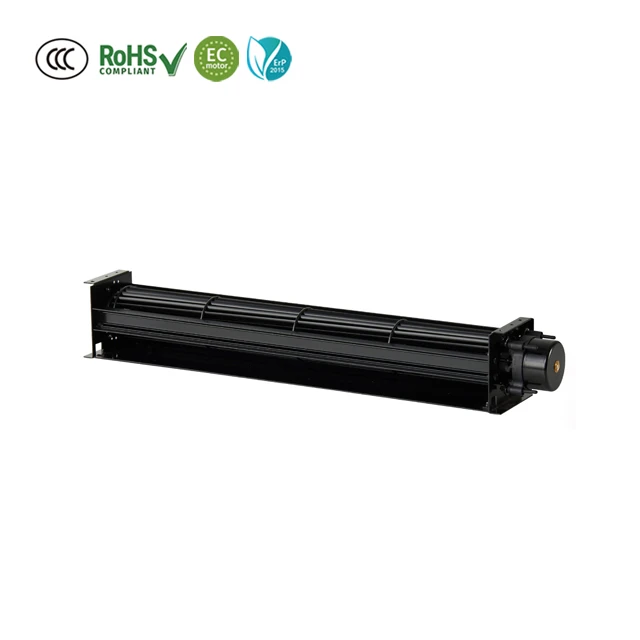 DC 24V Cross-flow Fan Waterproof Cooling Air Purifier Fan For Computer Room Cooling