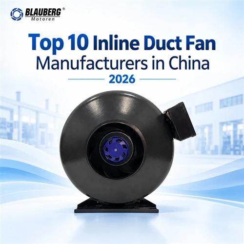 10 Produsen Kipas Saluran Inline Teratas di China 2026