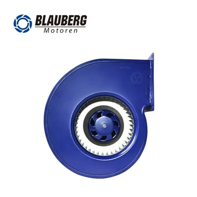 Kipas Sentrifugal Motor Rotor Eksternal 140mm Variabel Kipas Blower Saluran Masuk Tunggal EC